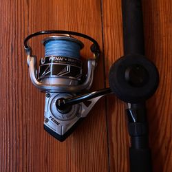 Penn Battle 3 6k On Penn Fierce 3 Rod