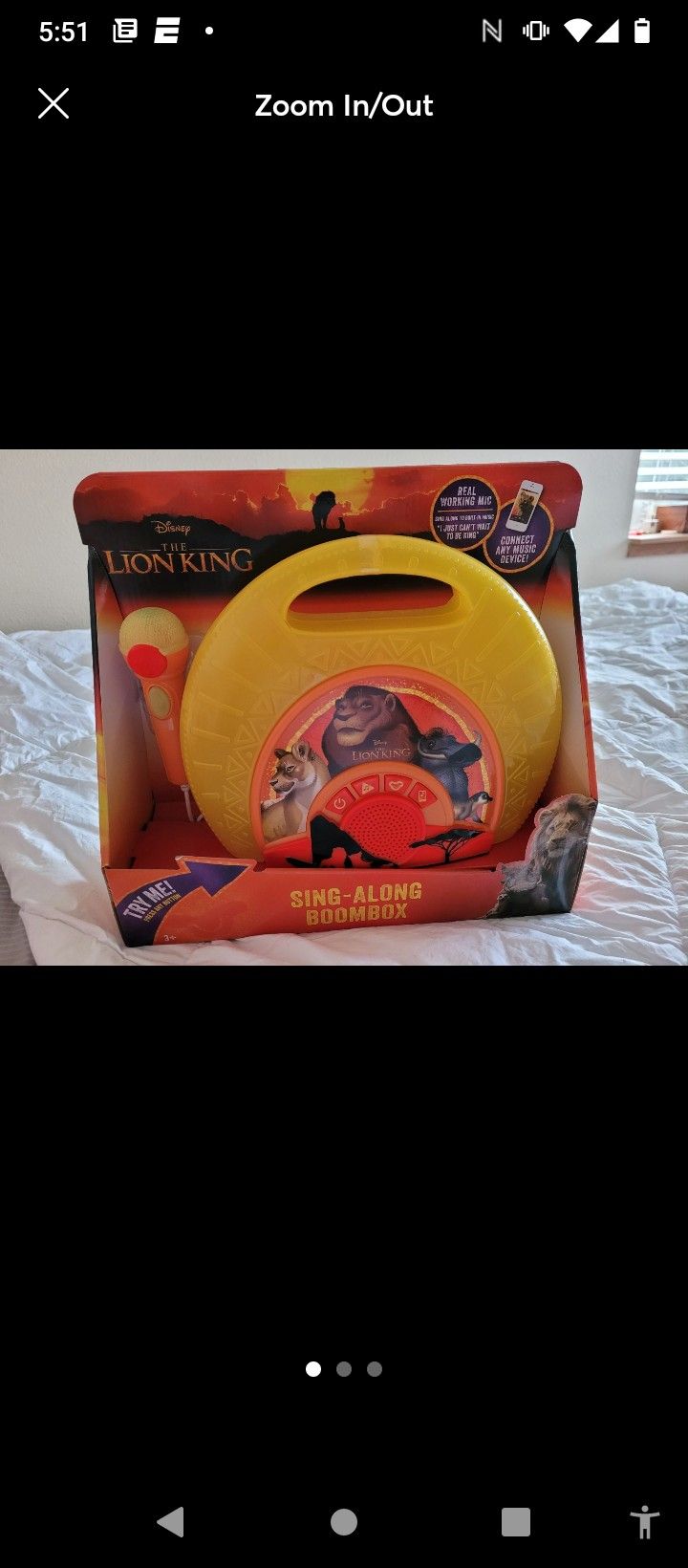 Lion King Sing A Long (Brand New)