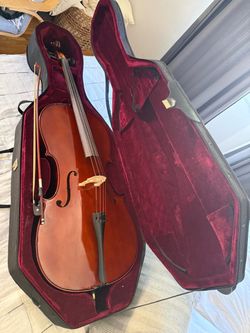 Cecilio CCO-400 Full Size (4/4) Solid Wood Cello Outfit - Great Beginner Set!