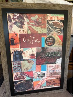 Coffee theme wall hanging