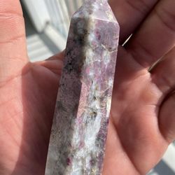 Natural Plum Blossom Tourmaline 0.3 LB | Decor Crystal for Home & Aromather