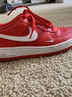 Nike Air Force Lows Size 5.5 Red