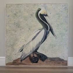 35.5" x 35.5" Wall Art - Pelican 