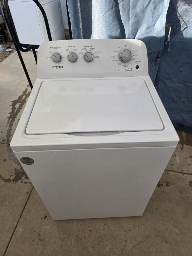 Whirlpool Washer Super Capacity