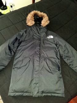 The NorthFace Men's Black Parka Jacket