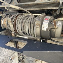 Stock Dodge power wagon Front Bumper + Warn 12k Winch