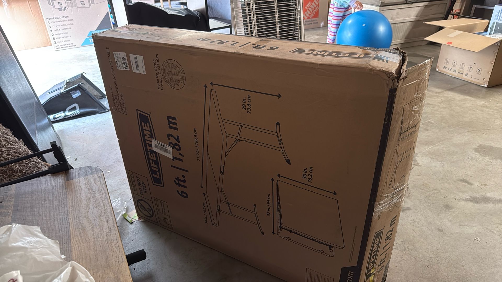 Foldable Table Lifetime