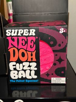 Super Nee Doh Fuzz Ball Pink