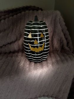 Halloween Decor Lit Pumpkin