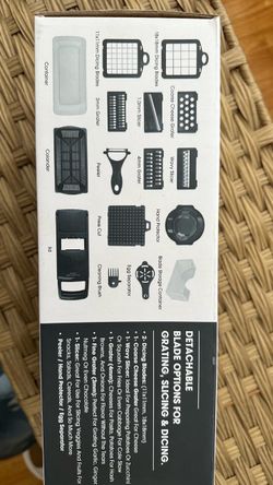 Multi-Function Vegetable Chopper and Slicer Set