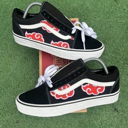 Vans Old Skool Naruto Akatsuki Custom 