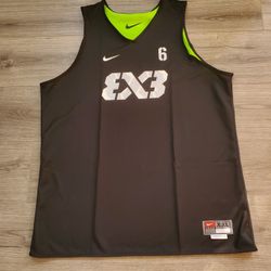 Nike FIBA 3x3 Basketball Jersey Mens XXL Length +2