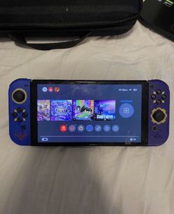 Nintendo Switch Oled With Zelda Joycons