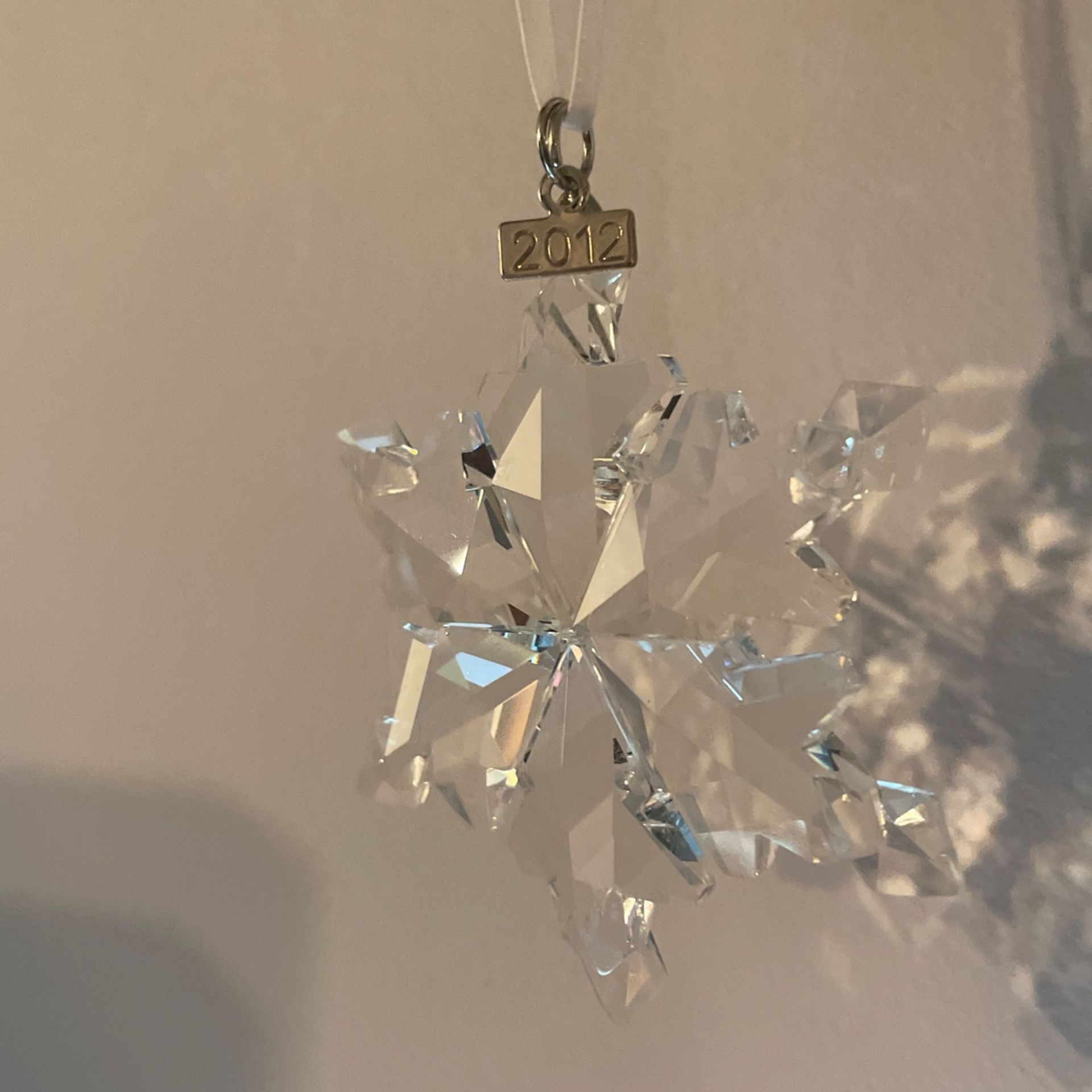 Swarovski 2012 Annual Snowflake Ornament