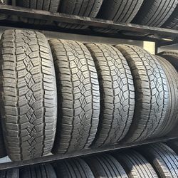 SET OF TIRE 275 70 18 GENERAL 85% LIFE
