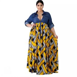 Jean top dress