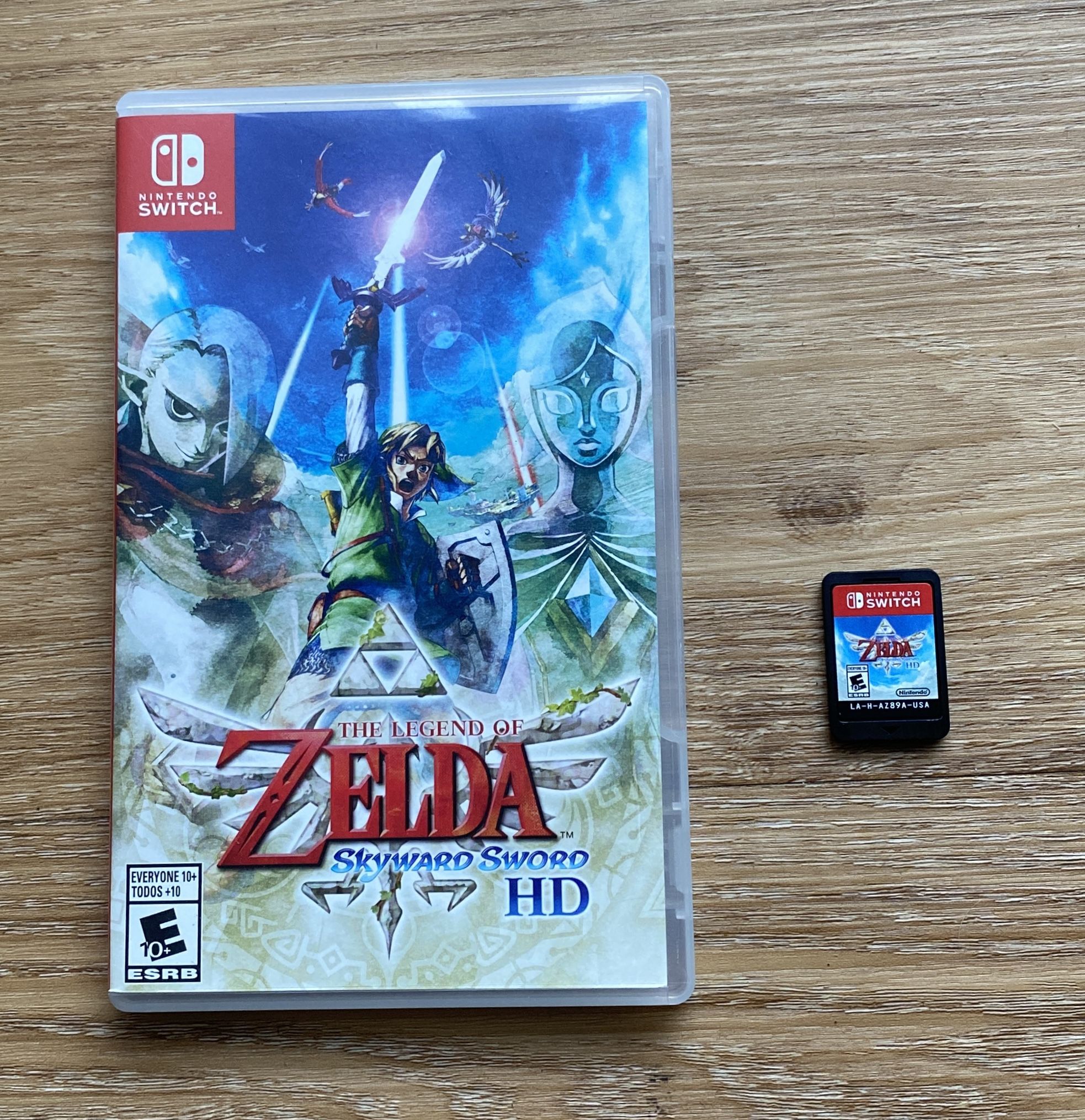 Nintendo Switch The legend of Zelda skyward Sword HD tested and working !