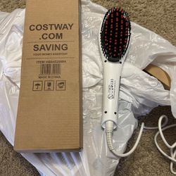 Heated Massaging Straightening Hair Brushes