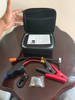 Portable Jump Starter with Carrying Case