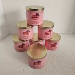 Room Essentials Strawberry Shortcake Candles NEW 