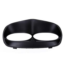 Matt Black Headlight Bezel Scowl Outer Fairing Cover For Harley Road Glide 98-13