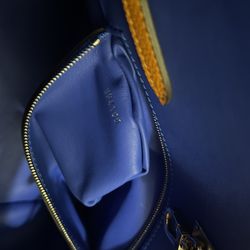 Louis Vuitton Veau Nuage Milla PM Blue