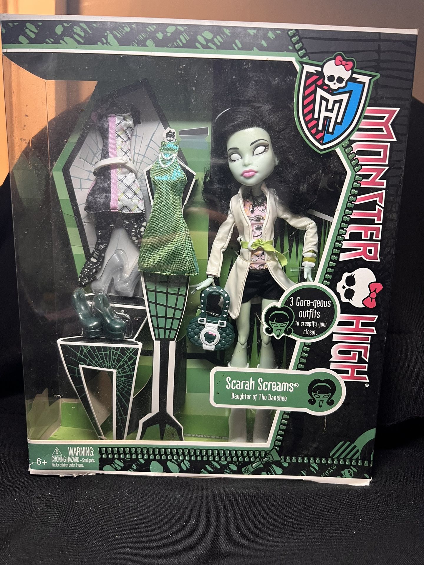 monster high i love fashion scarah screams 10.5 inch doll