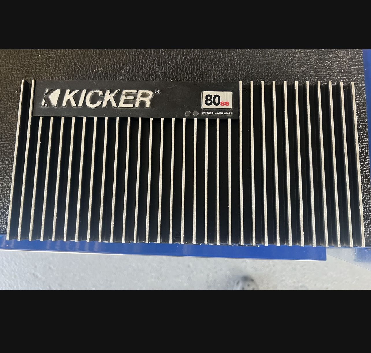 Old School Kicker Amp Model 80ss made in the USA in excellent condition