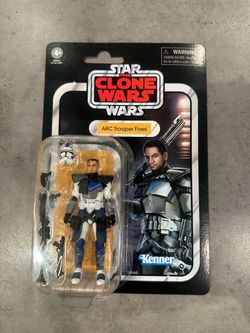 STAR WARS TVC ARC TROOPER FIVES $20