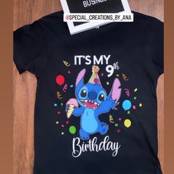 It’s My Birthday 🥳 Stich Birthday Shirt