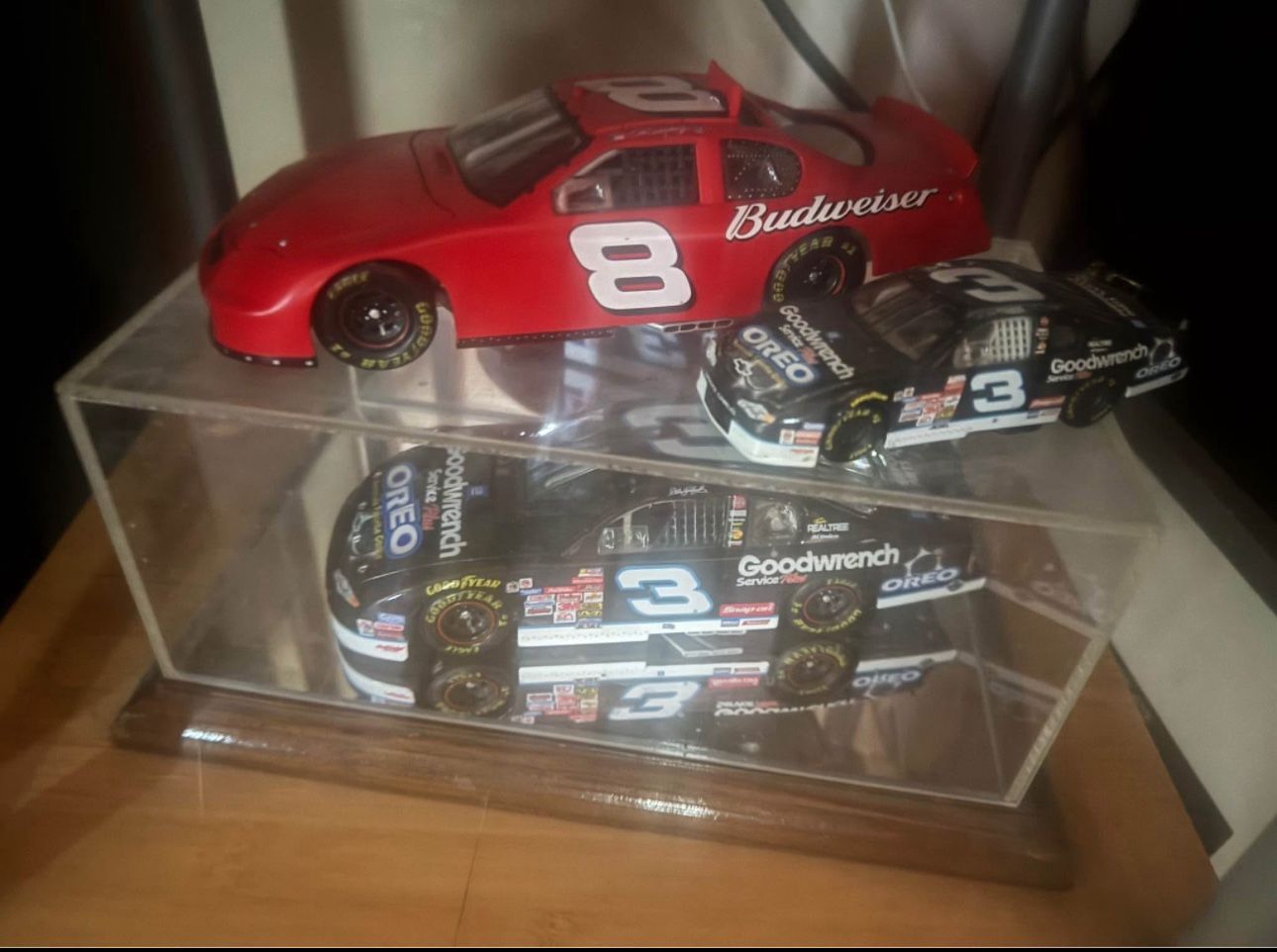 Dale Earnhardt And Dale Junior Cars