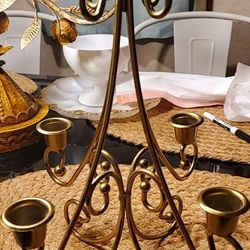 Vintage Brass Candelabra