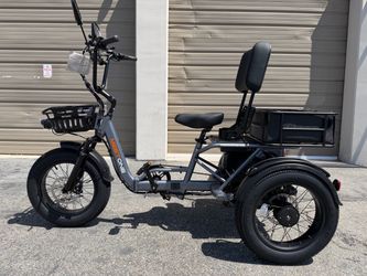 Brand New MeetOne Breeze Pro 2.0 Full Suspension Fat Tire Electric Trike Meet One