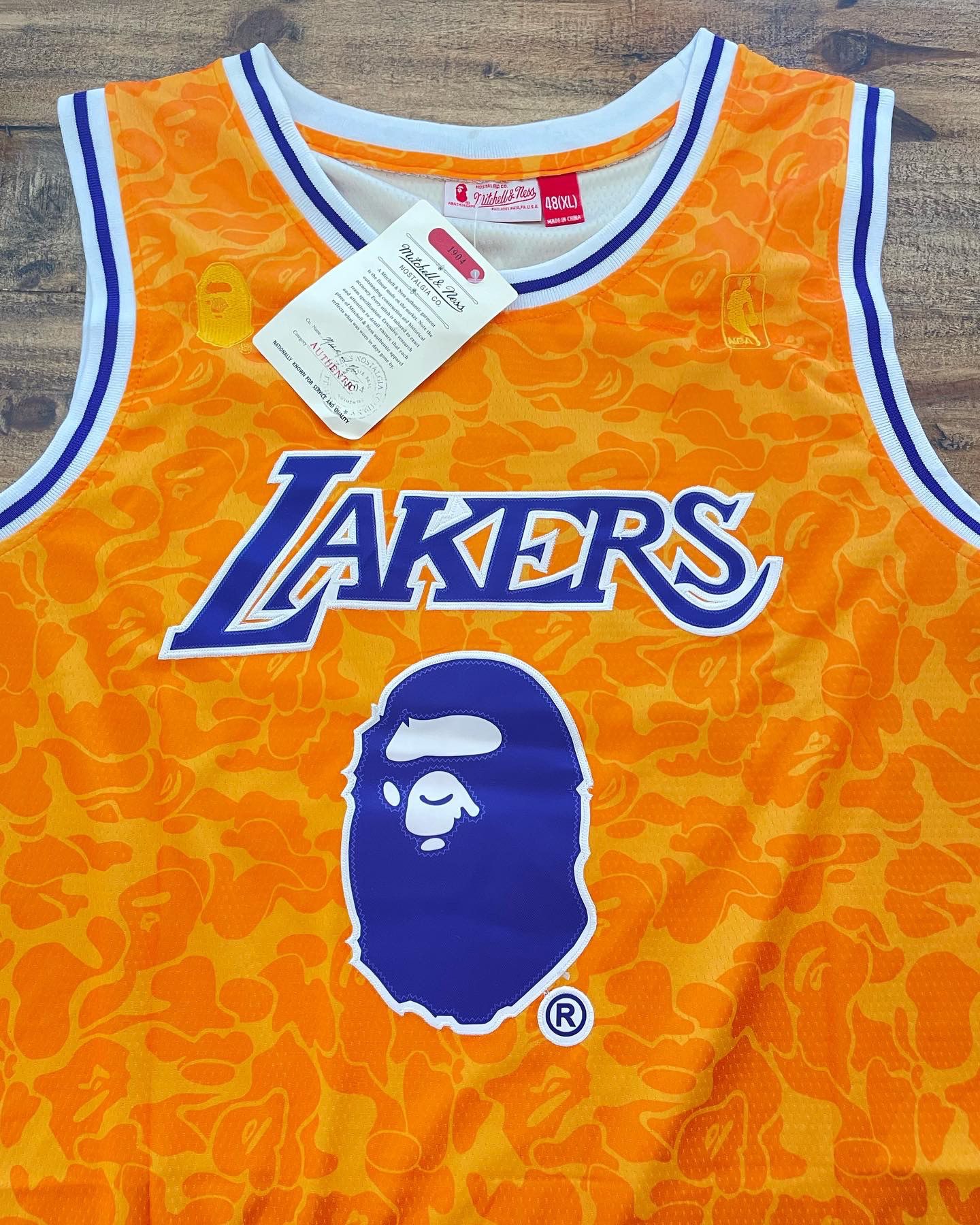 Lakers Bape Jersey for Sale in Moreno Valley, CA - OfferUp