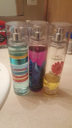 3 bath and body works body mist