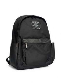 True Religion Black Backpack