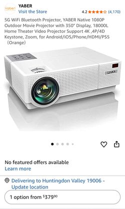 Yaber Y31 native 1080Pgg Projector