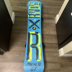Ride Machete GT Snowboard Size 157