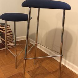 2 bar stools designed by HBF (2 different heights)
