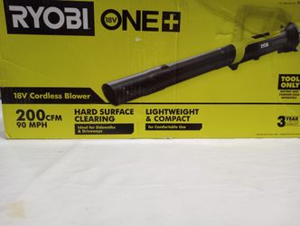RYOBI 18v Cordless Blower 
