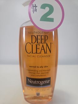 Neutrogena facial cleanser