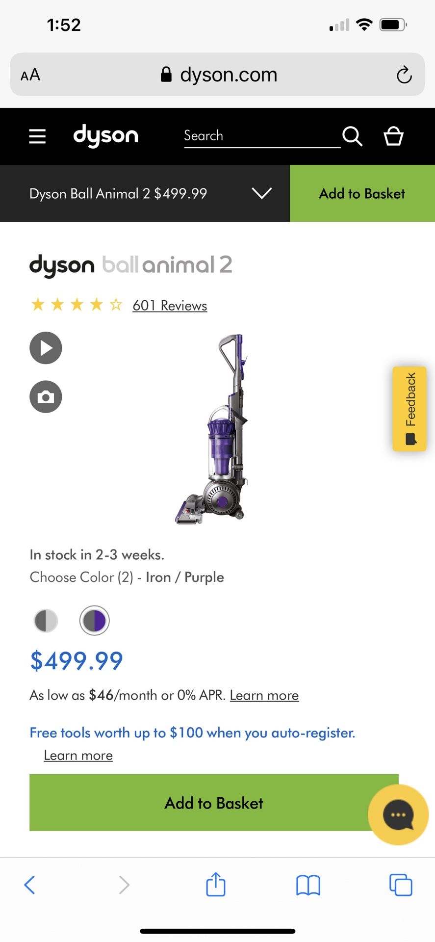 Dyson Ball Animal 2 🔥🔥🔥