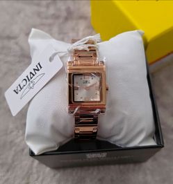 BRAND NEW - Invicta Women's Angel, Rose Gold, 21mm, Silver Metal Dial