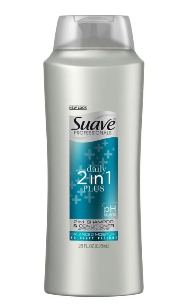 Suave Professionals Clarifying Moisturizing Daily Plus 2 in 1 Shampoo and Conditioner *NEW*