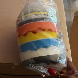 13 Piece Buffing Attachments, 16 Inch