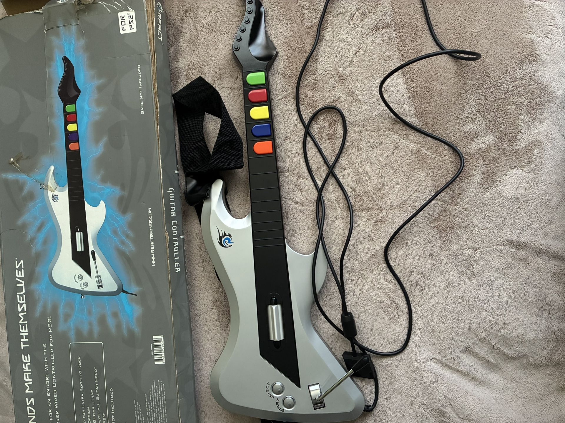 React Rocker guitar controller for the PlayStation 2