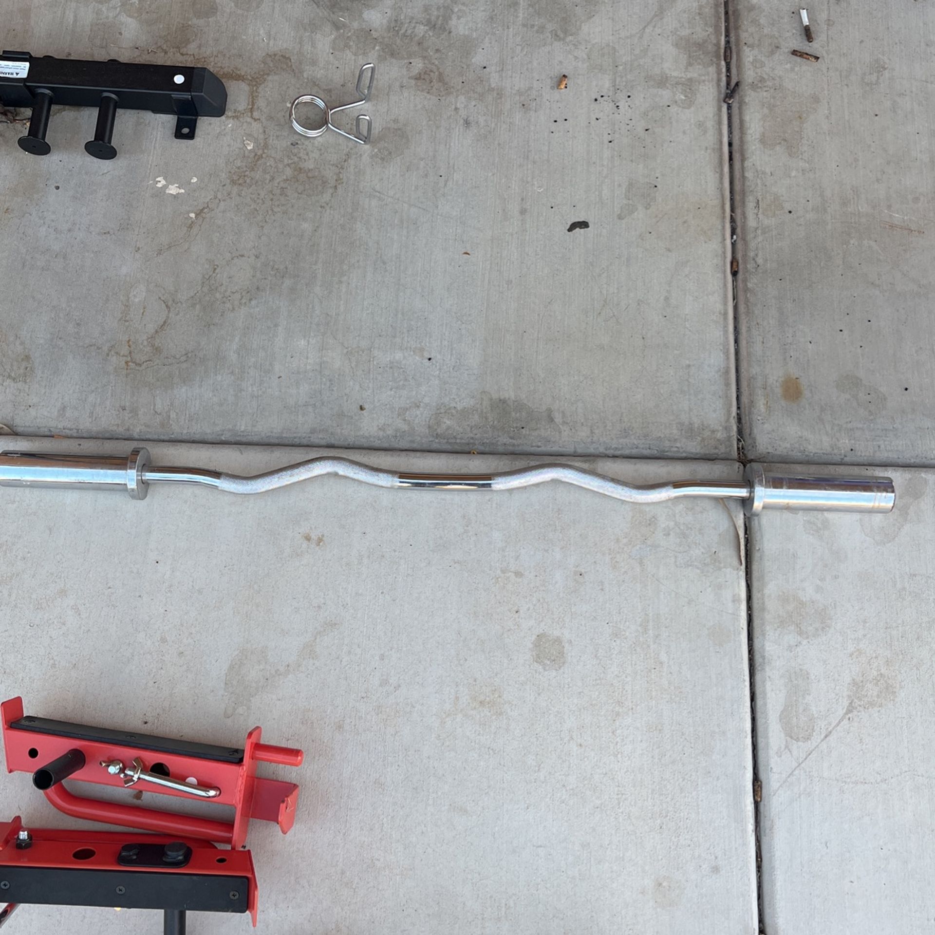 Exercise Arm Curl Bar