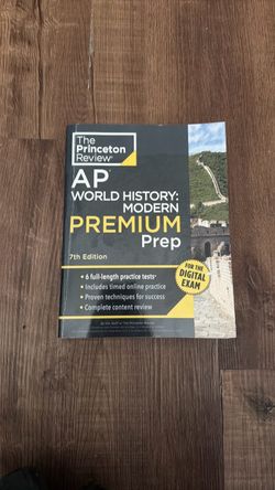 Princeton Review AP World History Modern Premium Prep