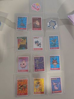 Pokemon sticker's