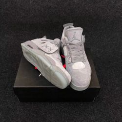kaws x air jordan 4 cool grey